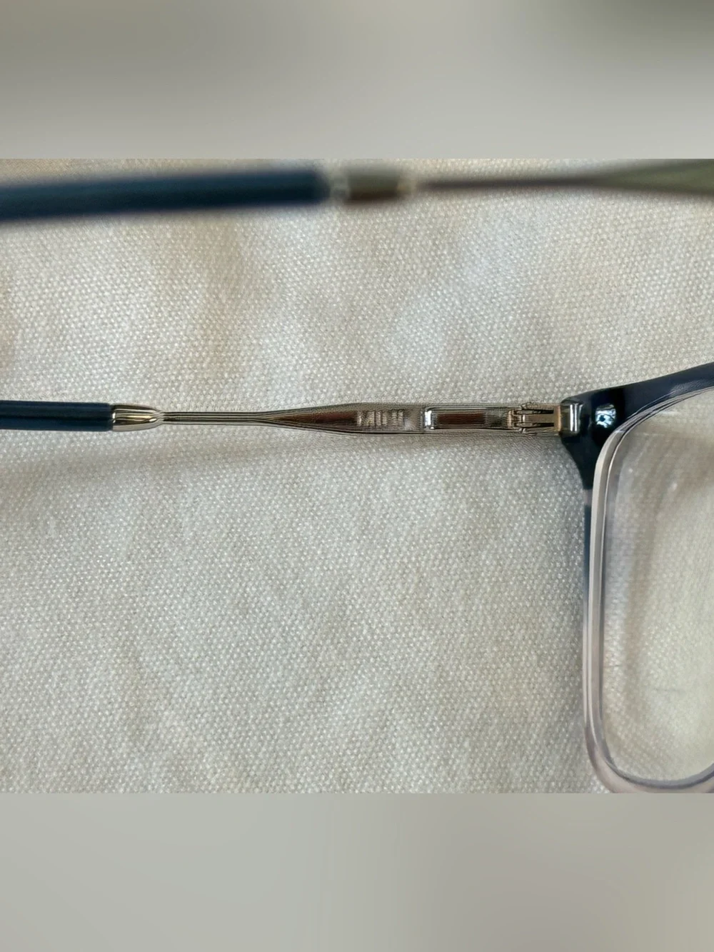 MINI by Tura 741009H Women's Eyeglasses Navy Tortoise 54-15-140 W/ Morel Case